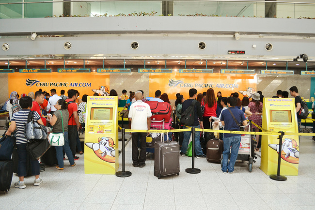 Cebu Pacific Check In Counter at Davao Airport