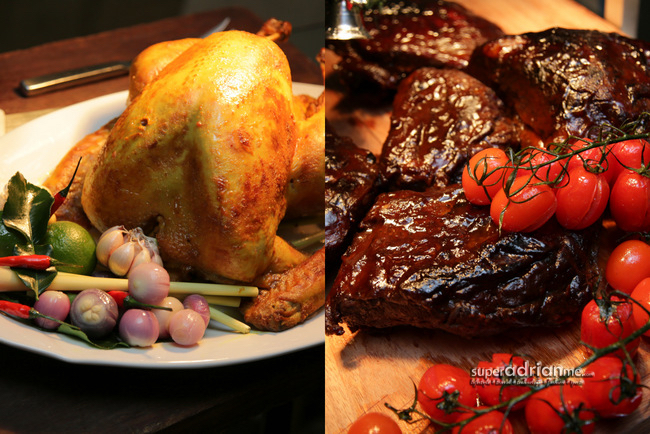 Crowne Plaza Changi Airport Christmas 2015 - Beef Short Ribs and Roast Turkey