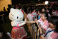 Hello Kitty mascot at the Christmas Carnival at The Float@Marina Bay