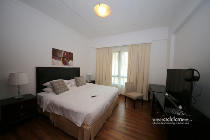 Master Bedroom at the Shangri-La Residences