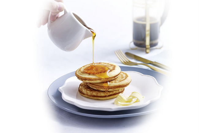 Starbucks Breakfast Pancakes (only avail beginning 28 Jan)