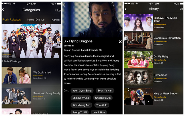 Viu Singapore app Free And Latest Korean Shows On-The-Go