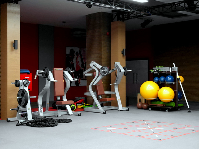 A glimpse of one section in the Fitness First gym for Fit for Fashion Season 2 at Bintan, Indonesia.