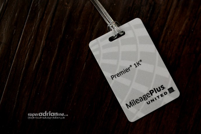 United Airlines MileagePlus Premier 1k Luggage Tag