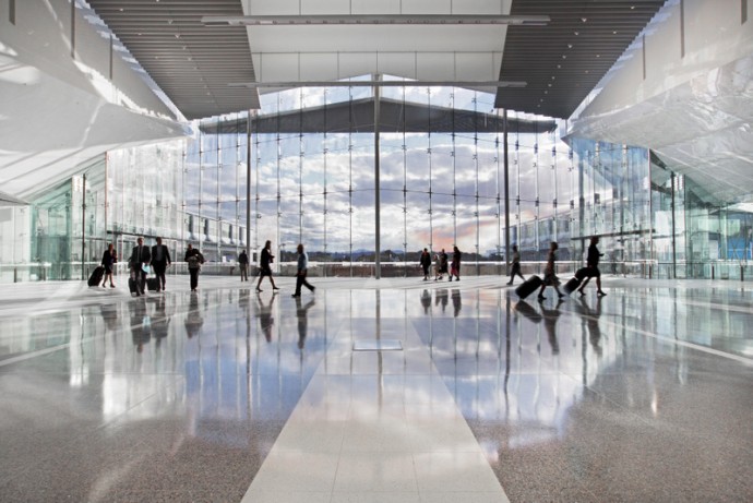  The award-winning Canberra Airport is a fitting gateway to the national capital.
