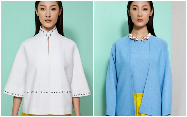 The bright colours of Southern Spain plays inspiration to Shanghai Tang S/S'16 collection.