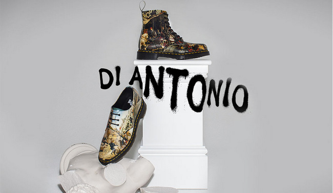 Dr. Martens The Triumph Of Camilus by D'Antinio starts from S$$239 to S$259.