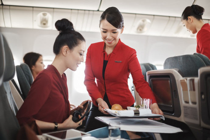 Cathay Dragon Inflight service
