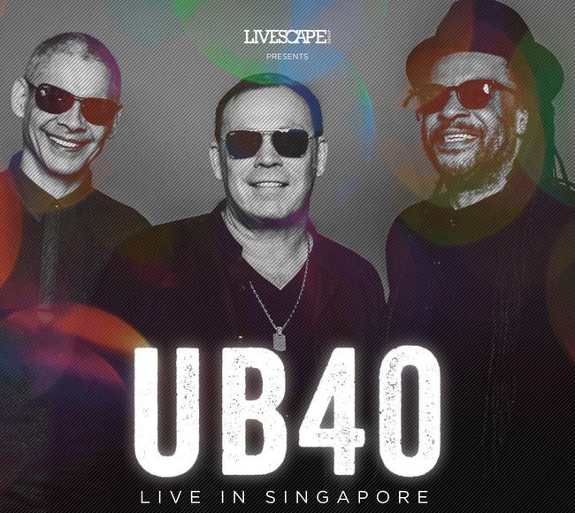 UB40 Live in Singapore Concert Marina Bay Sands Ticket Price