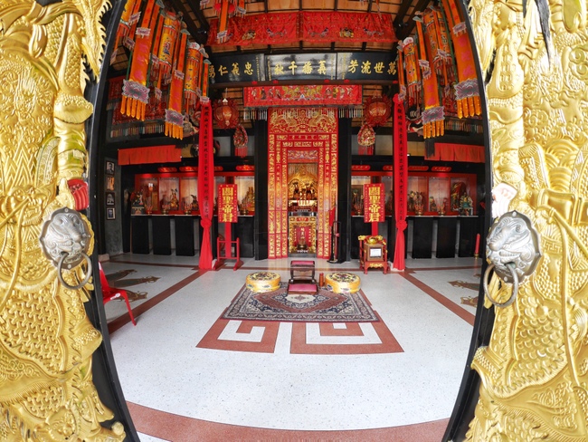 Koh Samui Guan Yu Temple Interior.