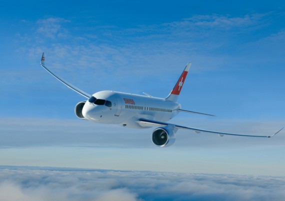 SWISS CS100 Airliner (Bombardier photo)