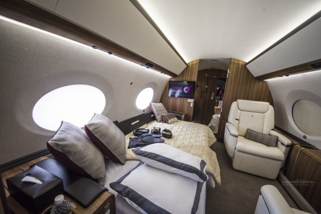 Qatar Executive Gulfstream G650ER | SUPERADRIANME.com