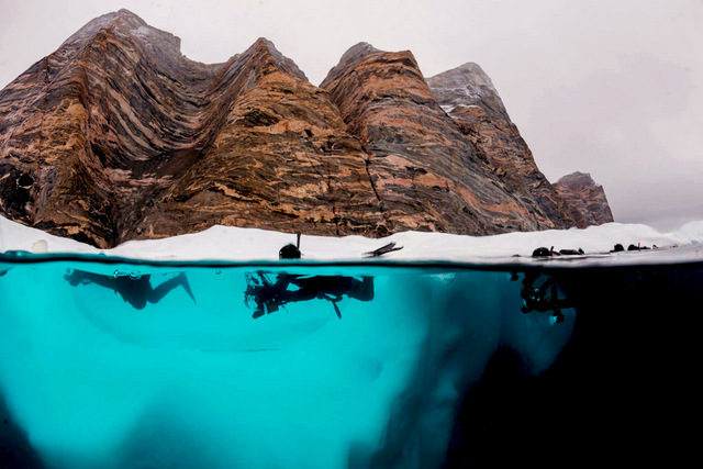 Polar Snorkelling - Exploring the Arctic from Below © Mick Valos