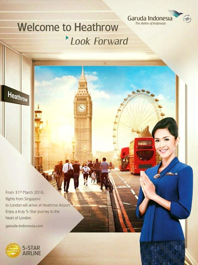 Garuda Indonesia Singapore - London Flights