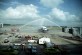 Water cannon salute to celebrate the arrival of Singapore Airlines' first Airbus A350 aircraft in Singapore.