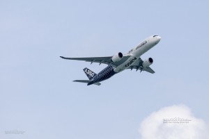 Airbus A350-900 XWB at the Singapore Airshow 2016 Aerial Display