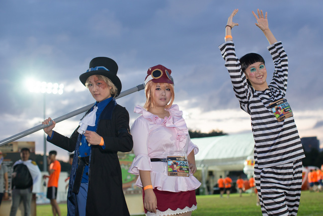 One Piece Run 2016 - Cosplays made the One Piece characters come to life