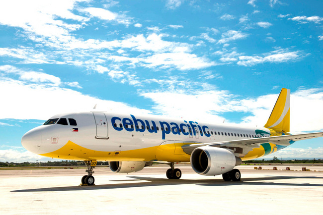 Cebu Pacific Air's new livery