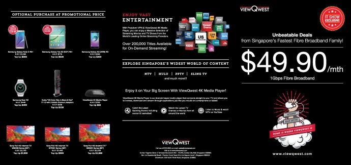 ViewQwest IT Show 2016 flyer