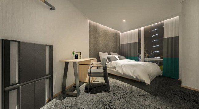 Artist Impression of Hotel 108 Guestroom (Onyx Hospitality Group photo)