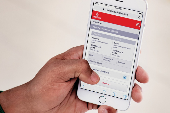 Emirates Online Check In