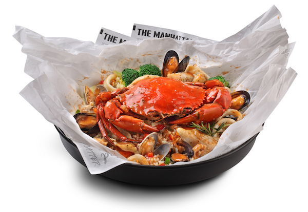 Louisiana Seafood Bomb with Mud Crab (S$39.95)