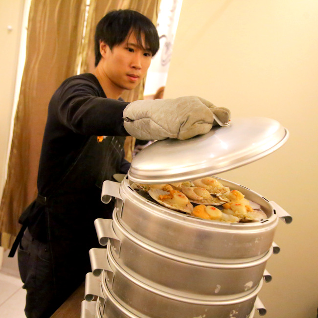 Nine Tier Tower at Captain K Seafood Tower