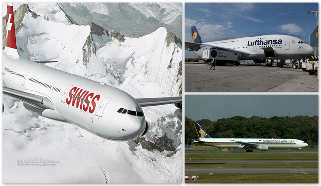 Singapore Airlines and Lufthansa Group code share