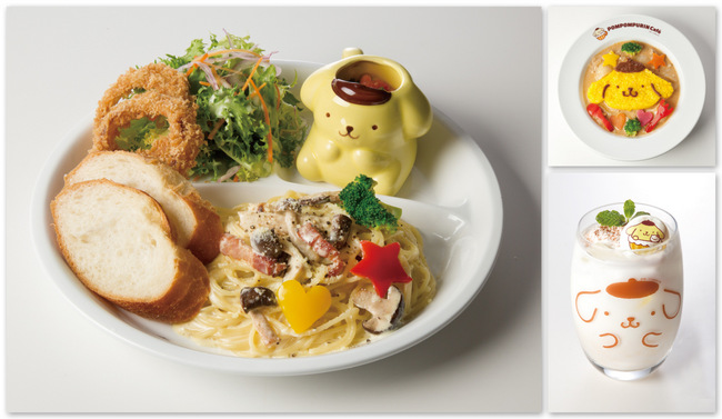 POMPOMPURIN Cafe Singapore Dishes
