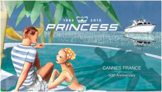 Princess Yachts’ 50th Anniversary campaign done in collaboration with Jaume Vilardell