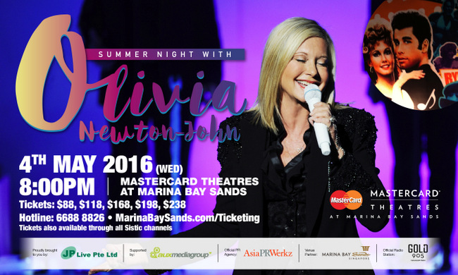 Olivia Newton-John Concert 4 May 2016