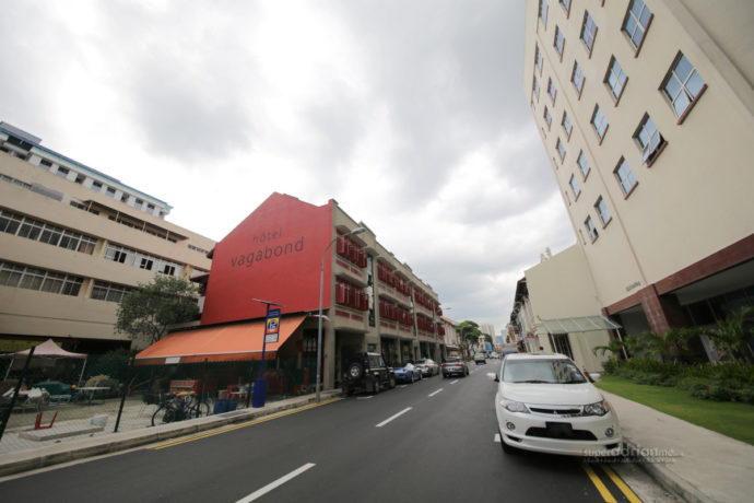 Facade of Hotel Vagabond Singapore