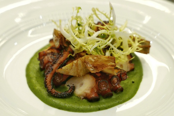 Grilled Octopus with Roman Artichokes