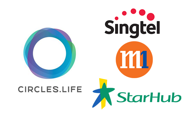 Circles.Life VS Singtel, StarHub & M1 SIM Only Plans