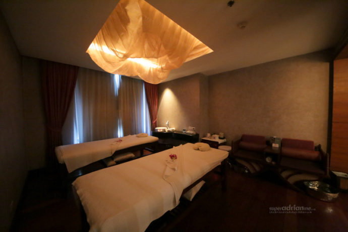 Spa treatment rooms at Vous Wellness and Spa at Novotel Bangkok Suvarnabhumi Airport Hotel