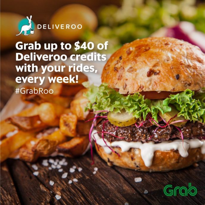 Use More GrabCar To Earn Free Meals On Deliveroo