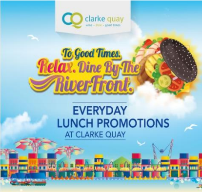 Clarke Quay Lunch Time Specials May 2016