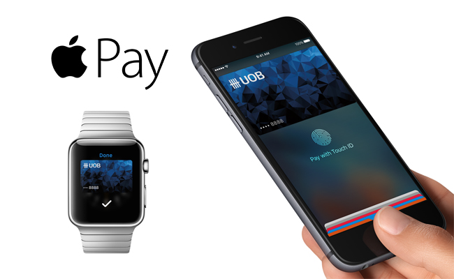 Apple Pay DBS UOB POSB OCBC SC MasterCard Visa Singapore