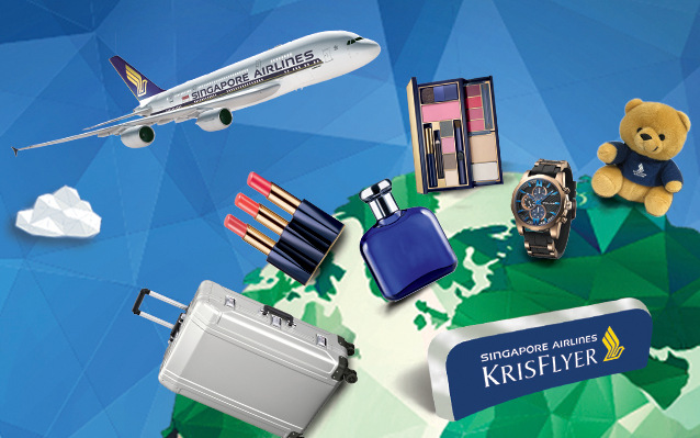 Singapore Airlines KrisFlyer Miles For Your KrisShop.com Purchases