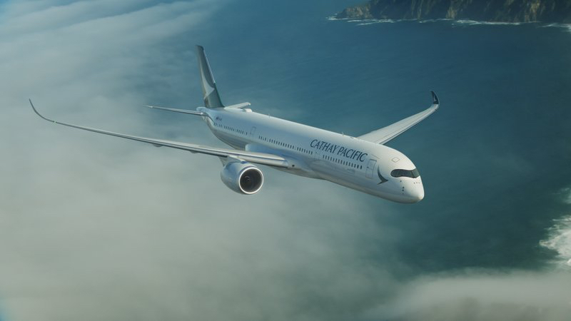 Cathay Pacific's Airbus A350 aircraft (Cathay Pacific photo)