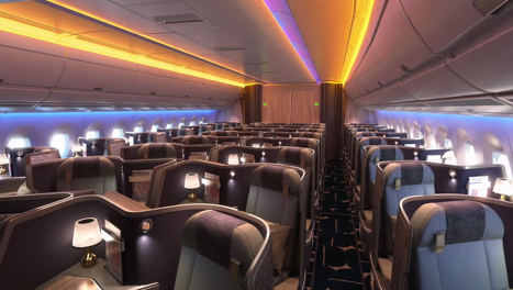 China Airlines A350 Business Class Seats