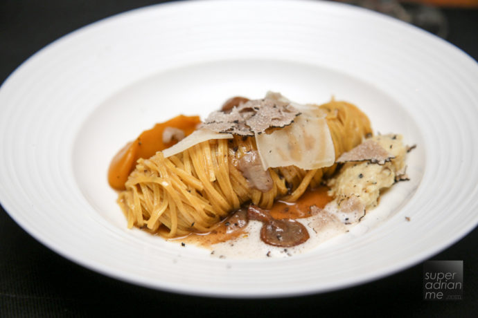 Filip Boyen - The Small Luxury Cookbook Signature Pasta "Tajarin" with Fresh Truffles