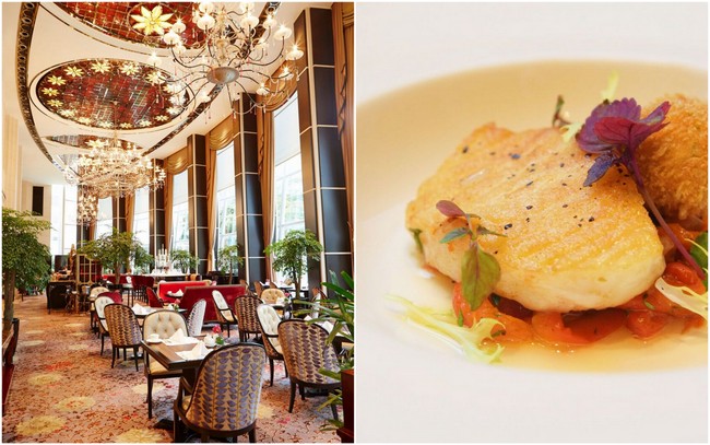 Brasserie Les Saveurs serves up a celebrated 5-Course culinary tour, including Traditional Lightly-Salted Cod Brandade.