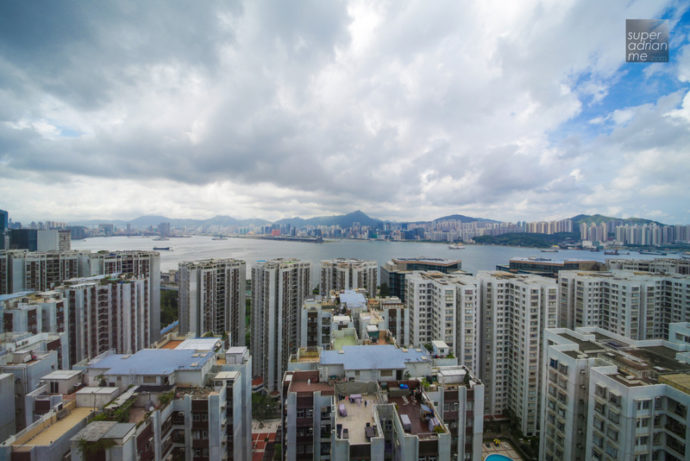 Hong Kong Skyline from EAST Hotel