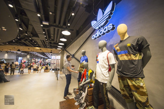 Adidas Sportswear Collective Store in Harbour City, Hong Kong