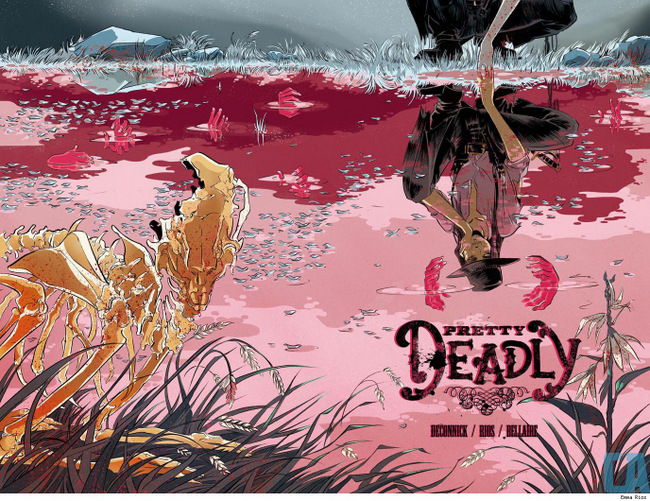 Pretty Deadly by Kelly Sue DeConnick and Emma Rios.