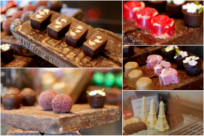 Kwee Zeen's Saturday Pink Brunch includes their Chocolaterie section, filled with unique flavours combinations.