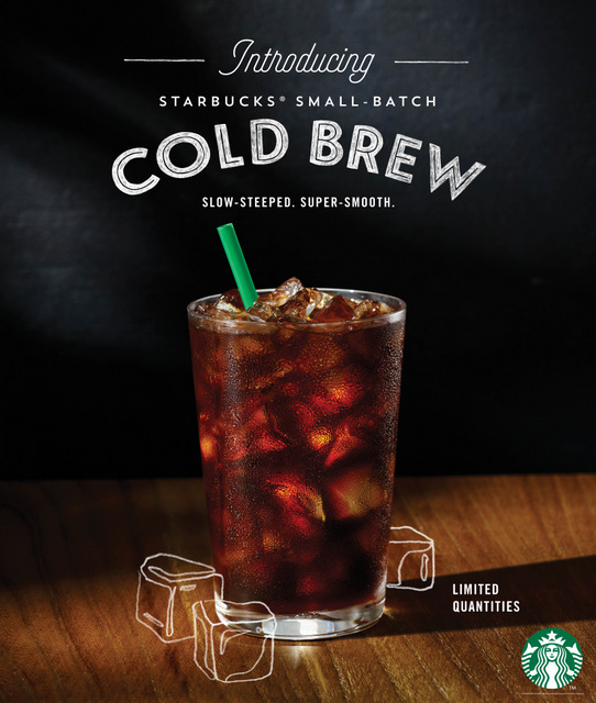 Starbucks Singapore introduces Cold Brew