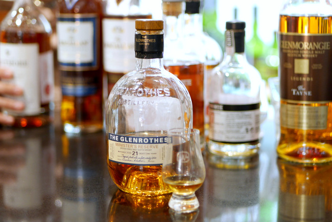 The Glenrothes Minister's Reserve 21 years old.