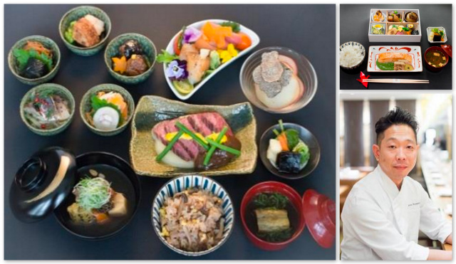 Japan Airlines collaboration menu with Chef Daisuke Hayashi